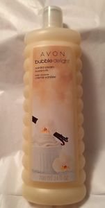 AVON NEW VANILLA CREAM BUBBLE BATH 24fl.oz. Relaxing Pampered MOTHERS DAY