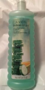 AVON NEW CUCUMBER MELON BUBBLE BATH 24fl.oz. Relaxing Pampered MOTHERS DAY