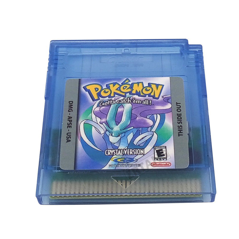 Pokemon Gameboy Crystal Version 100% Working and New Battery!