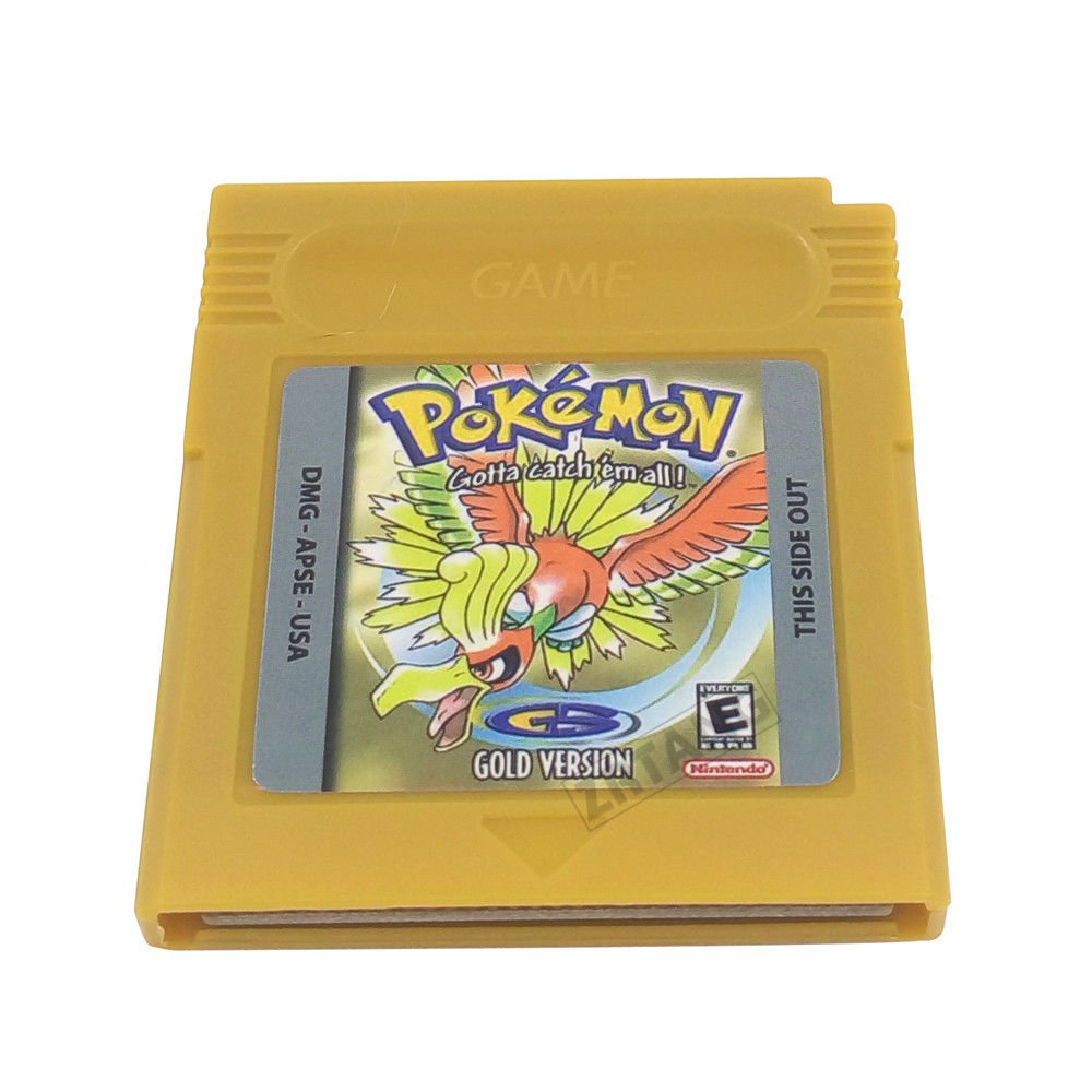 Pokemon Gameboy Gold Version 100% Working