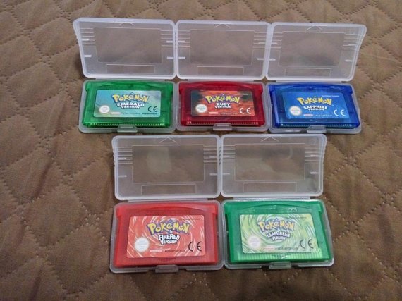 Pokemon Gameboy Advanced ALL COLORS 100% Working