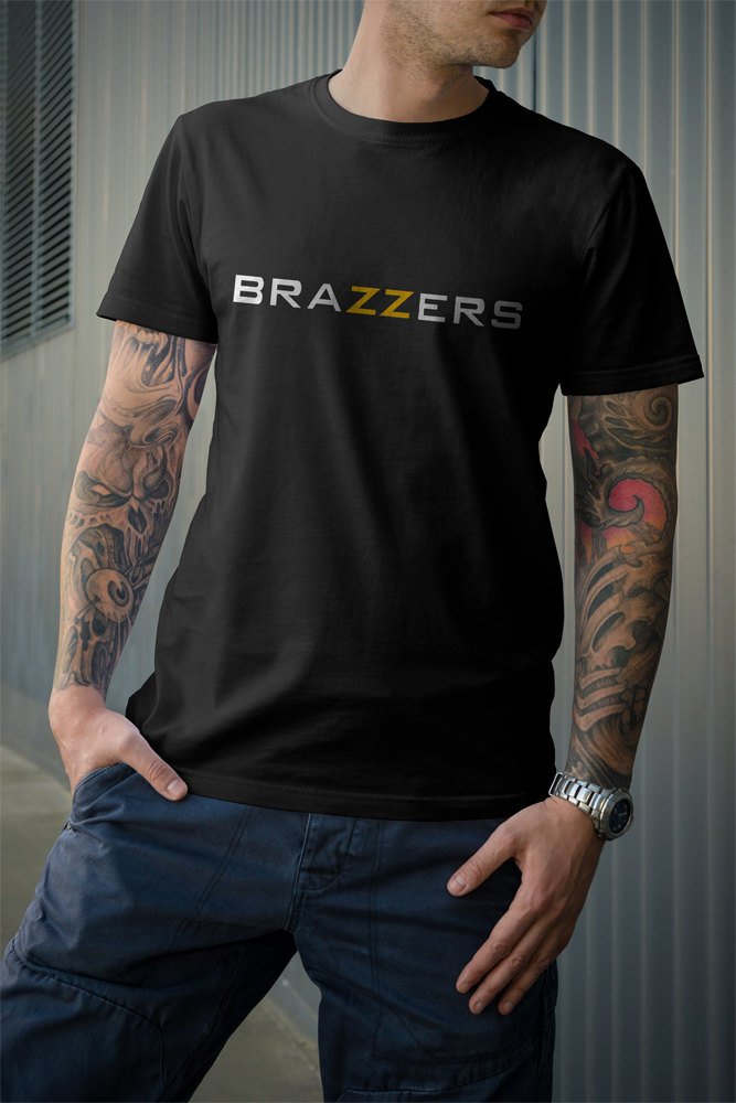 Black Men Tshirt High Quality Brazzers Black Tshirt For Men