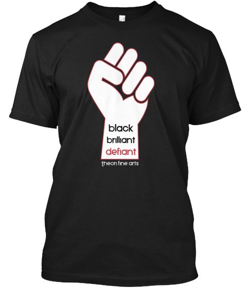 Black Men Tshirt Black Brilliant Defiant Black Tshirt For Men