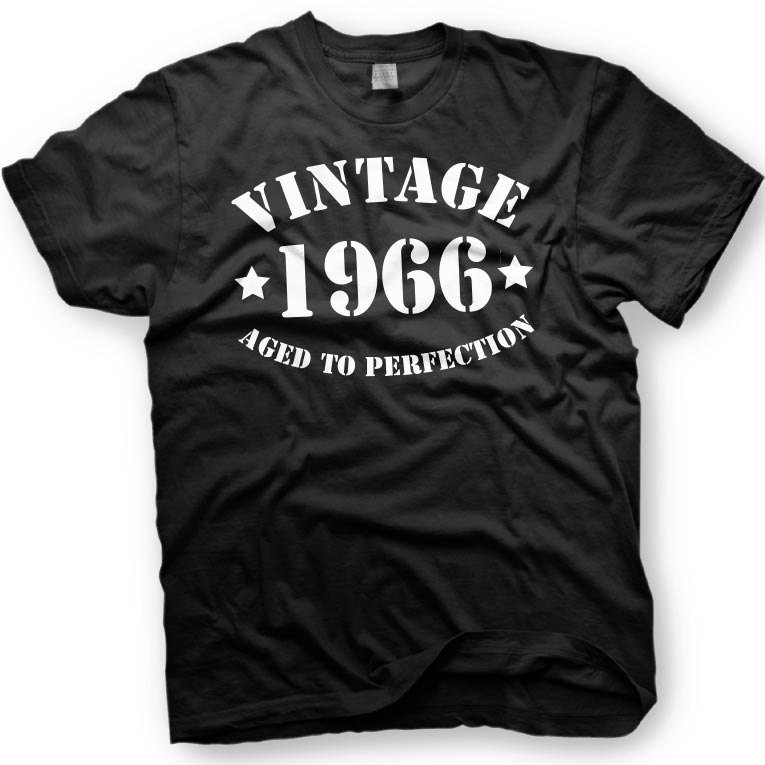 Black Men Tshirt 50th Birthday Black Tshirt For Men