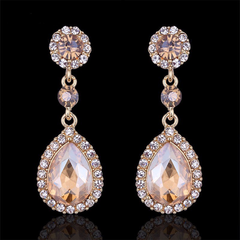 Earrings âSparkling Champagneâ