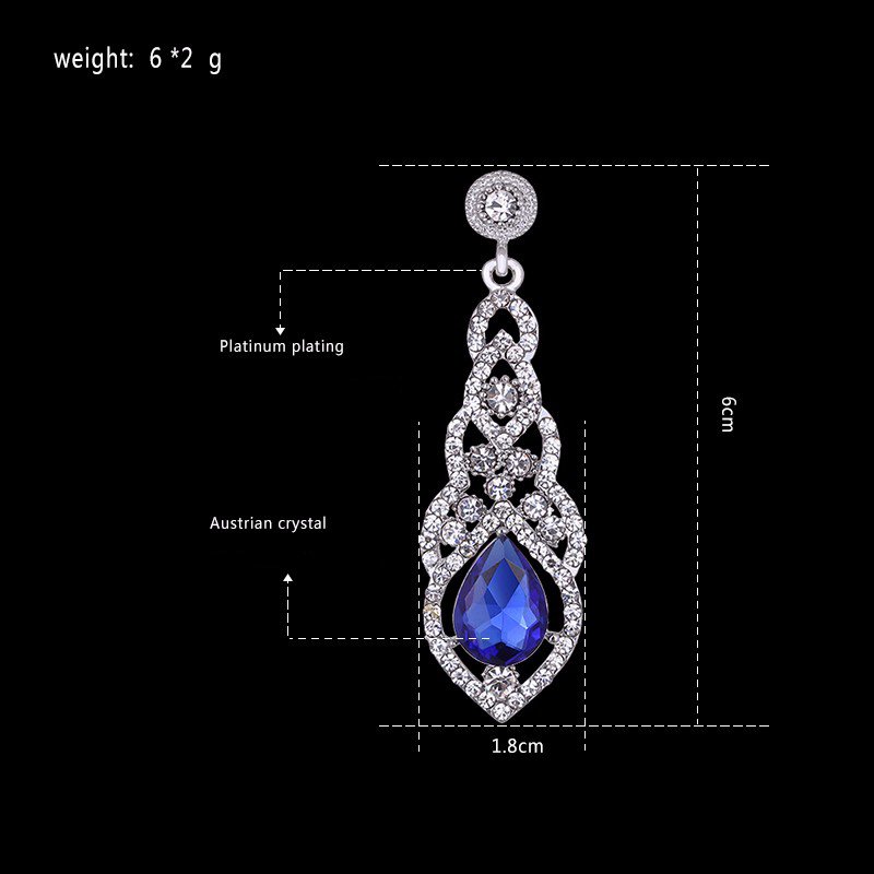 Earrings âOcean of Happinessâ (Blue)