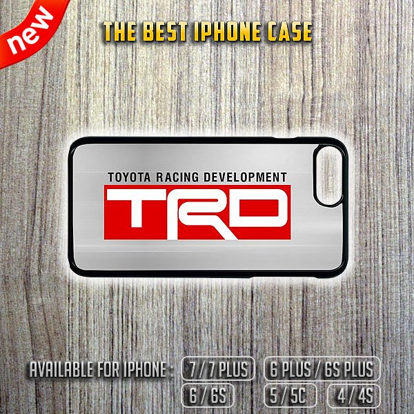 TRD Toyota Racing Development iPhone 7/7 Plus 6/6S 5/5C 4/4S Case