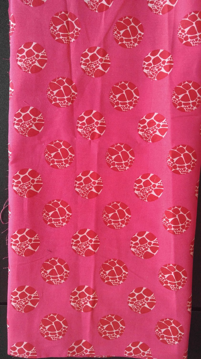 2 PCS PRINTED COTTON FABRIC 19X23