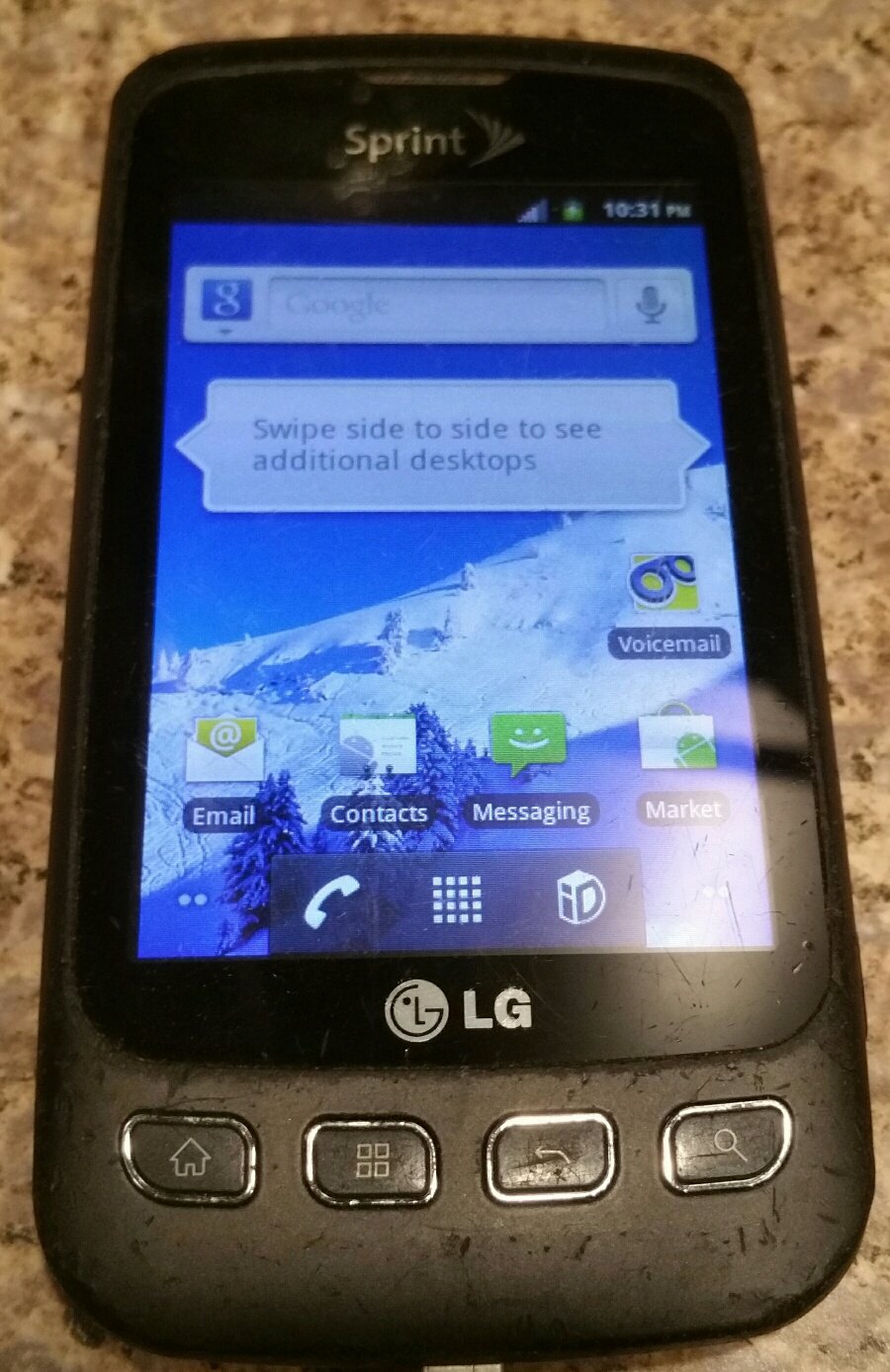 Lot of 20 Used LG LS670 (Sprint) Smartphones
