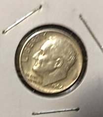 1964 Roosevelt Dime