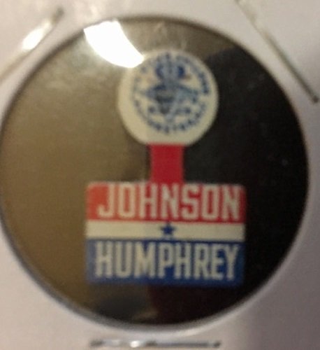 Johnson - Humphrey campaign tab 1964