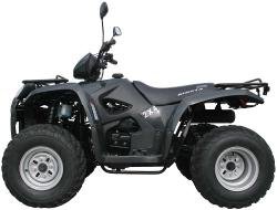 260cc - 4 Stroke, Water Cooled Quad