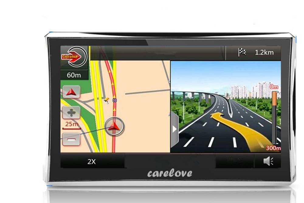 Carelove 760 7" Car GPS Navigation 8G Touch Screen Multimedia Player