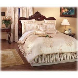 WATERFORD Conor Paisley Queen Comforter Champagne
