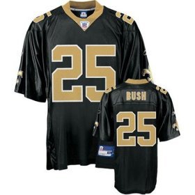 FREE SHIPPING Reggie Bush #25 New Orleans Saints Youth XL Jersey Black Men's Small Ladies Medium