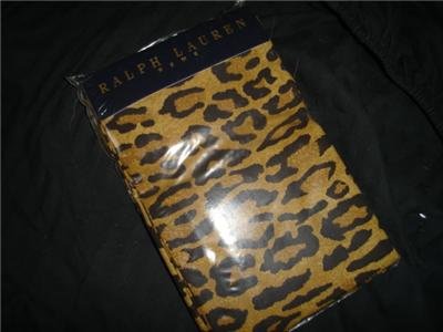 Ralph Lauren Aragon Standard Pillowcases Pillowcase Pair Animal Print