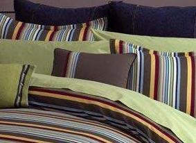 Nautica Wellesley Brown Boudoir Throw Pillow