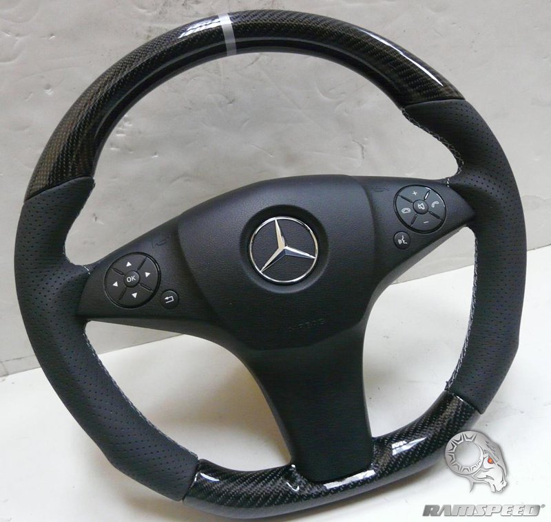 Mercedes-Benz-GT3-stripe-perforated-leather Custom Color