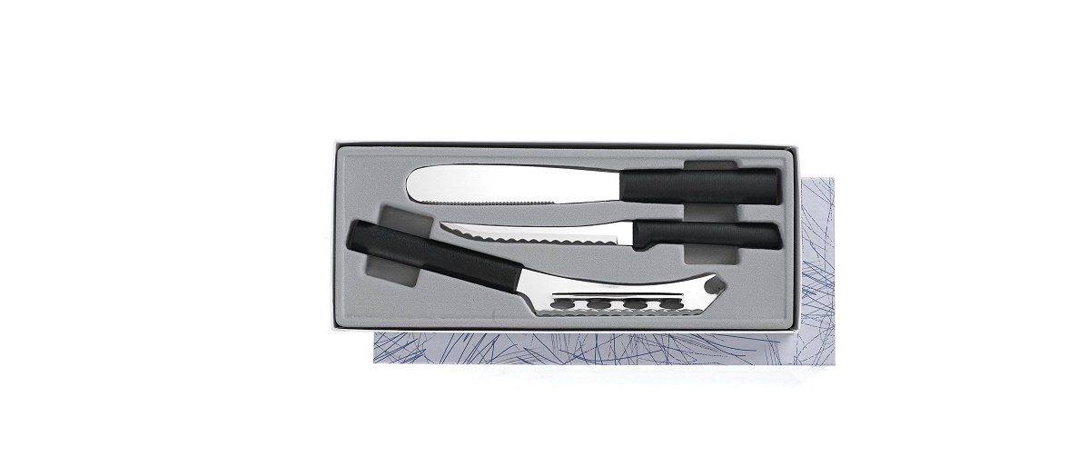 Sandwich Maker's Gift Set Black Handle.
