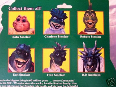 NIP JIM HENSON/DISNEY DINOSAURS FIGURE POSING CHARLENE
