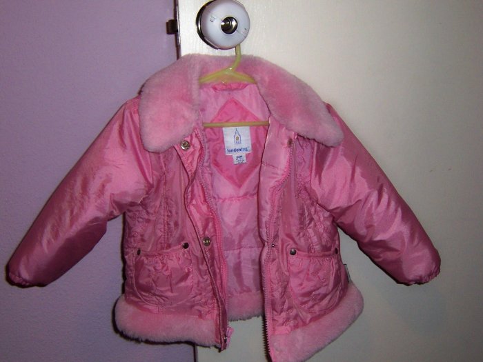 LONDON FOG TODDLER GIRLS COAT W/HOOD