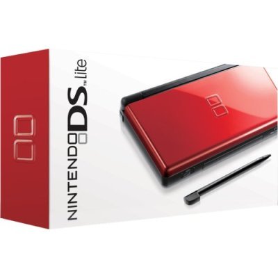 New Nintendo DS Lite Crimson Red & Black