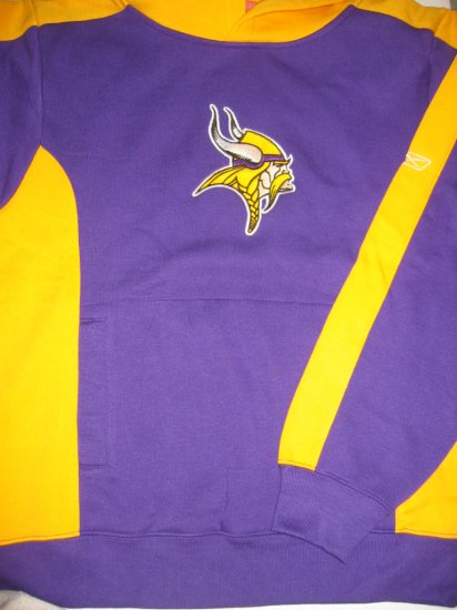 NFL Minnesota Vikings Boy Sweatshirt size 14/16 L Large FREE SHIPPING!