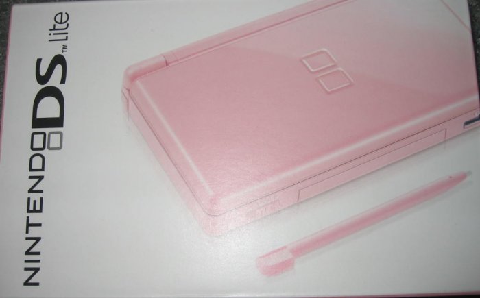 New Nintendo DS Lite Coral Pink