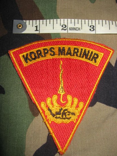 Indonesian Korps Marinir (Marine Corps) Patch FREE SHIPPING!