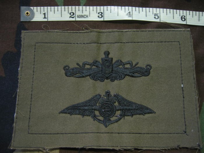Indonesia Navy Diver & Unknown Patch FREE SHIPPING!