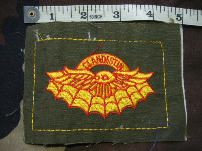 Indonesia Military Clandestine / Intel / Espionage Patch FREE SHIPPING!