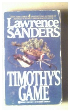 TIMOTHY"S GAME - LAWRENCE SANDERS -1989