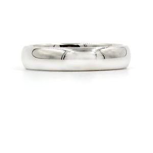 Tiffany & Co. Lucida Wedding Band in 950 Platinum Size 9