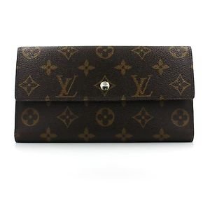 Louis Vuitton Monogram Porte Tresor International Wallet with Dust Bag