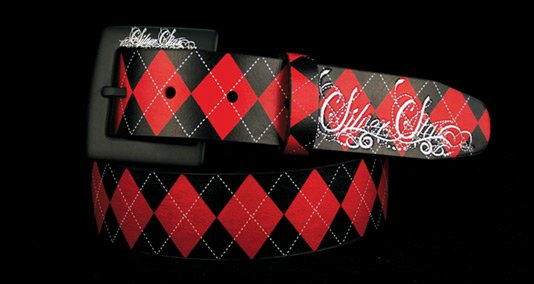 Red Arglyle belt