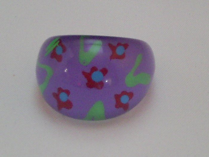 KCRIN 00003 Plastic Ring Purple