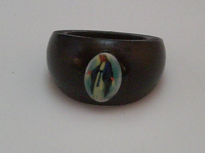 KCRIN 00007 Wood Guadalupe Ring