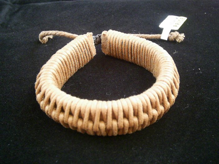 KCBRC 00011 Leather String Light Brown