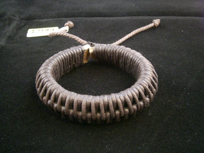 KCBRC 00012 Leather String Dark Brown