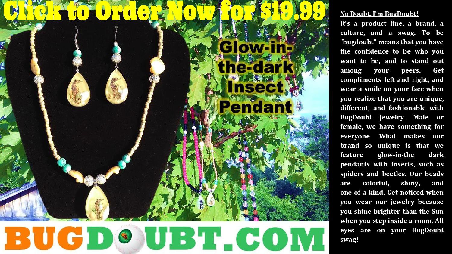 Sea Island Set w/Seahorse Pendant