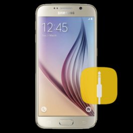 (BL) Samsung Galaxy S6 Audio Jack Replacement - BLACK