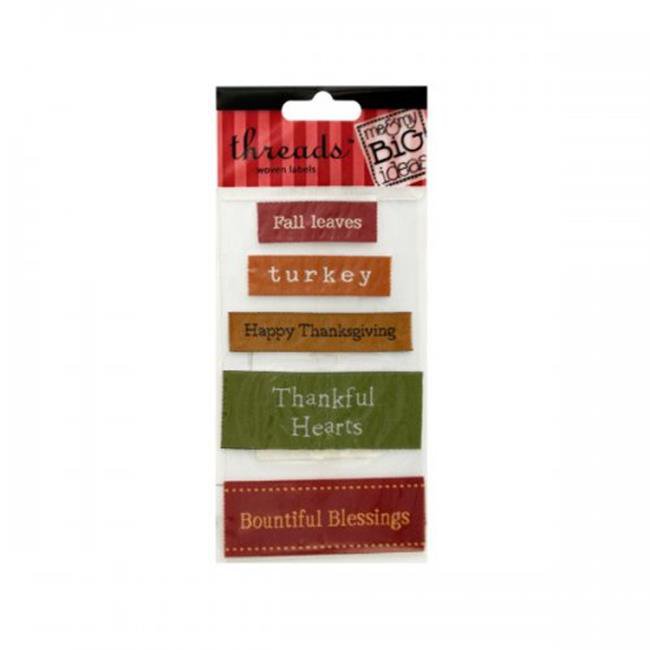 Thanksgiving Woven Labels