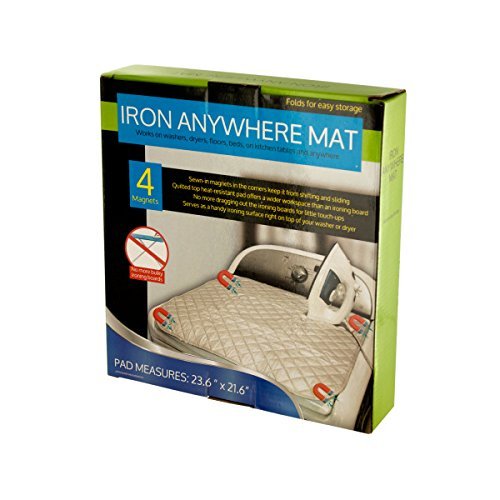 Iron Anywhere Ironing Mat with Magnets Portable Ironing Surface