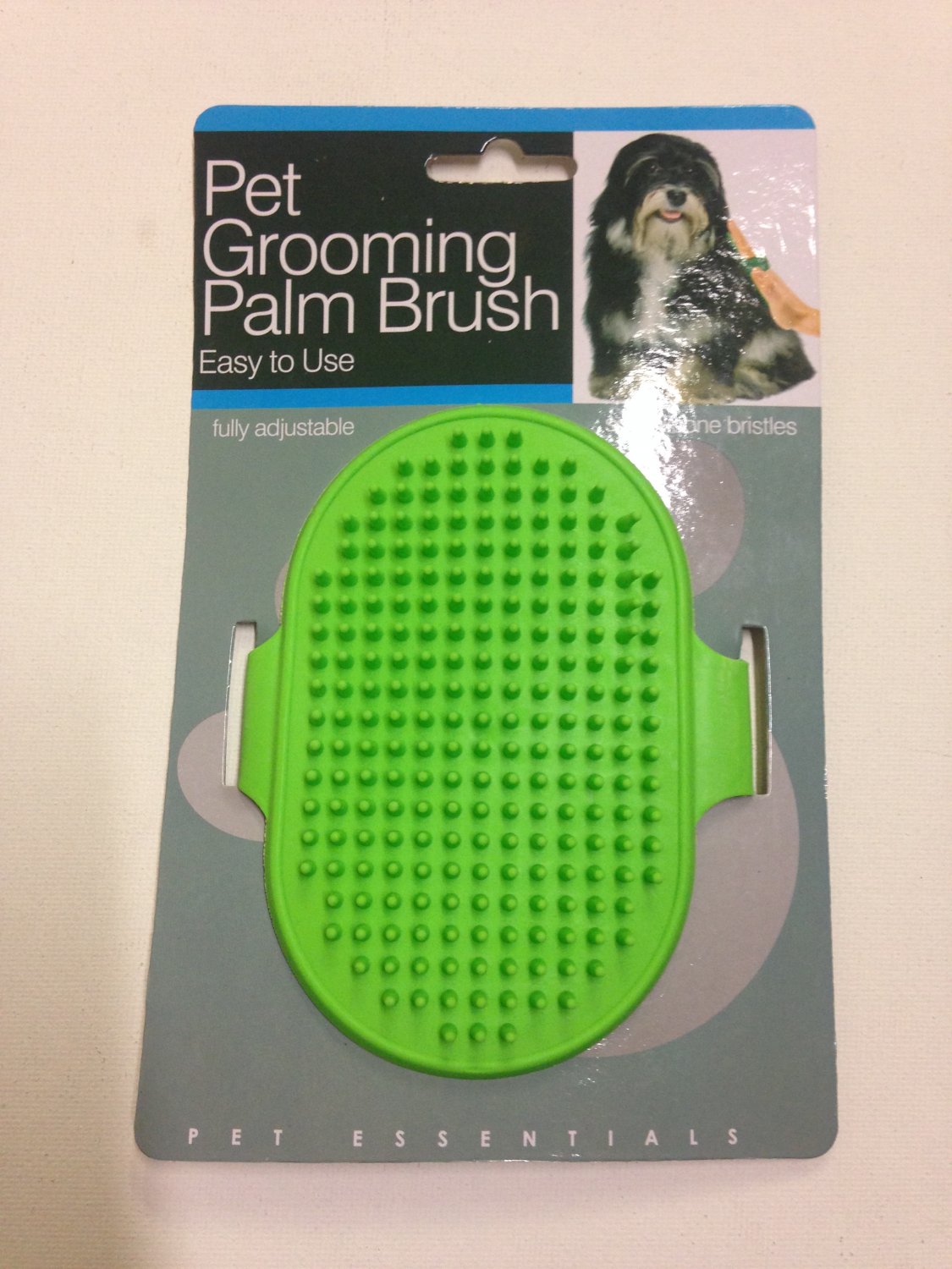 Adjustable Pet Grooming Palm Brush