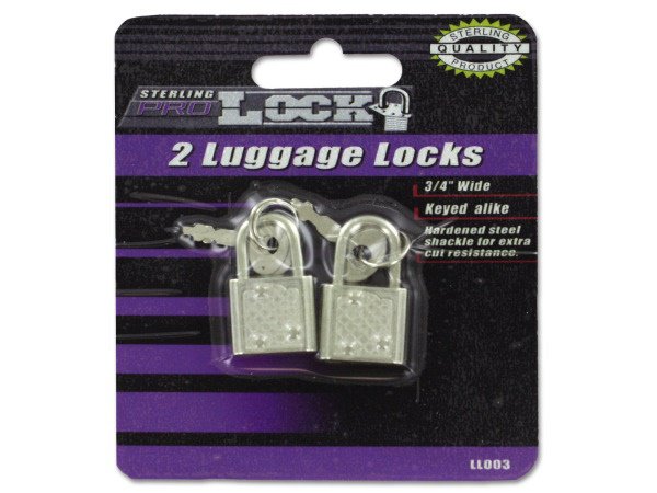 2 Pack Luggage Suitcase Locks