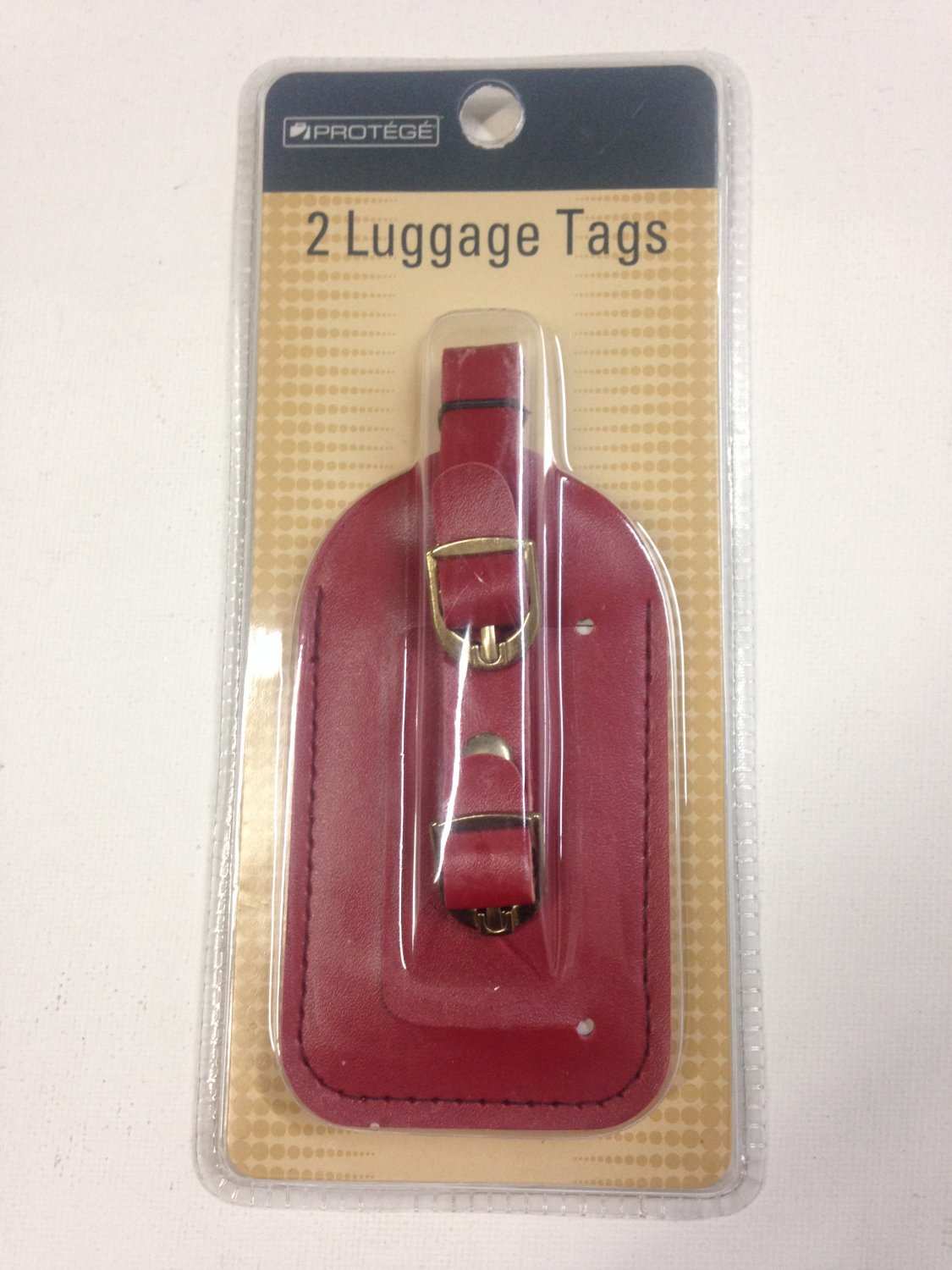 Set of 6 Vinyl Luggage Travel Tags