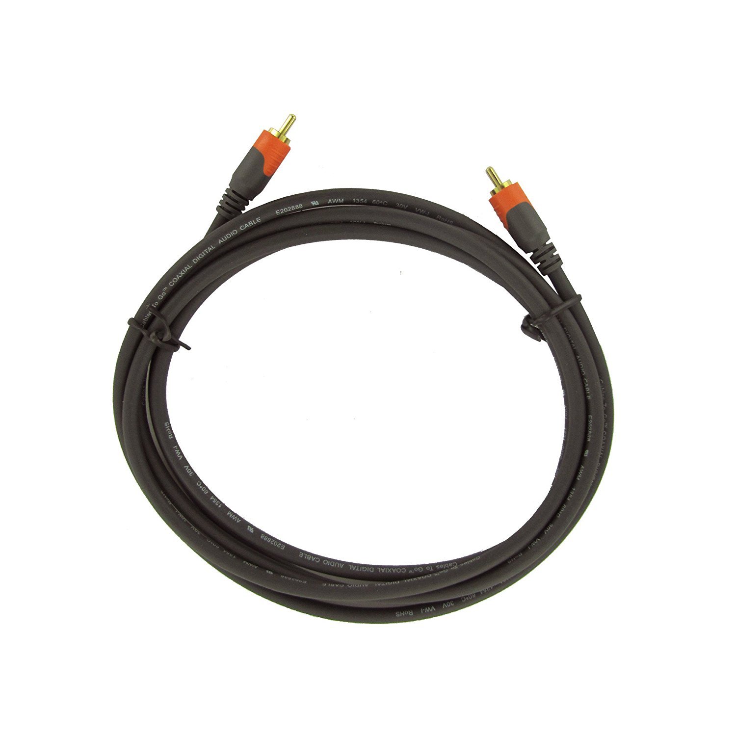 8' Foot Digital Coax Cable Cord for Satellite/TV/Cable