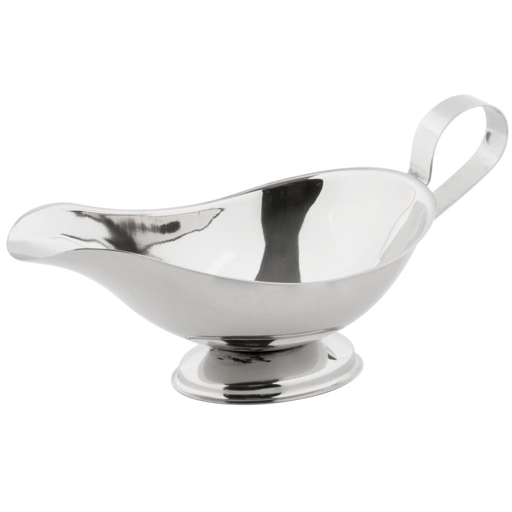 Stainless Steel 8 Oz Gravy Boat