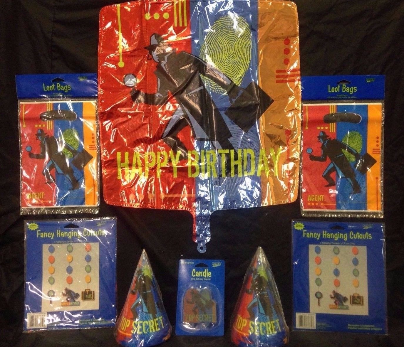 Top Secret Agent Party Kit for Secret Agent Spy Themed Birthday Parties!