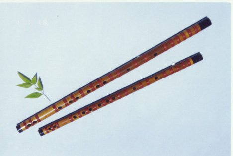 JY-102-Medium Sound-fixed White Bamboo Flute